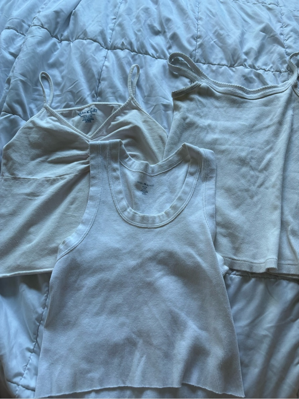 Brandy Melville White Tank Top Bundle